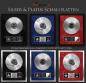 Preview: Silber-Platin Schallplatte - Samt Style