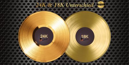 Goldene Schallplatte ♫ Rusty Style als Geschenk