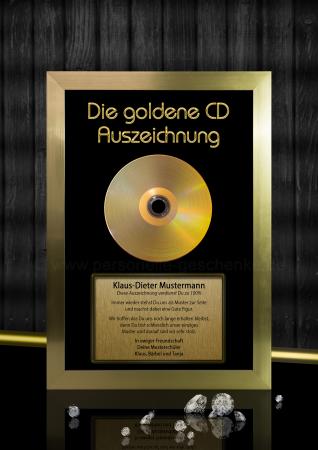 CD Auszeichnung (Gold)