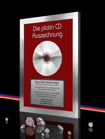 CD Auszeichnung (Platin)