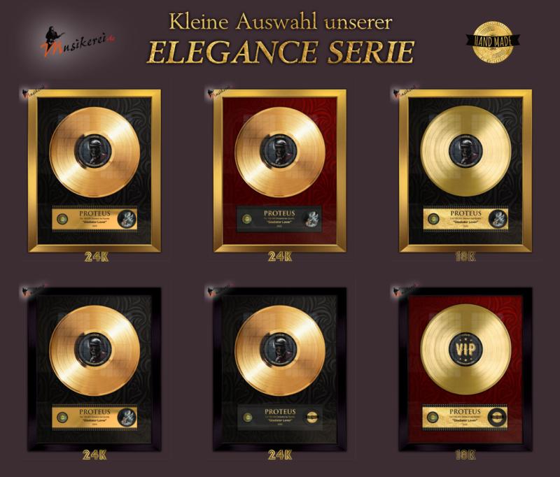 Goldene Schallplatte - Elegance-Style