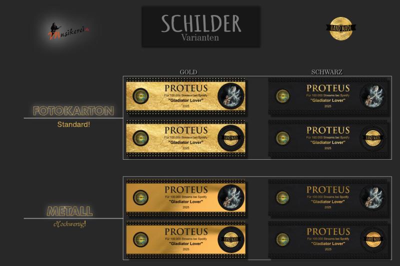 Goldene Schallplatte - Elegance-Style