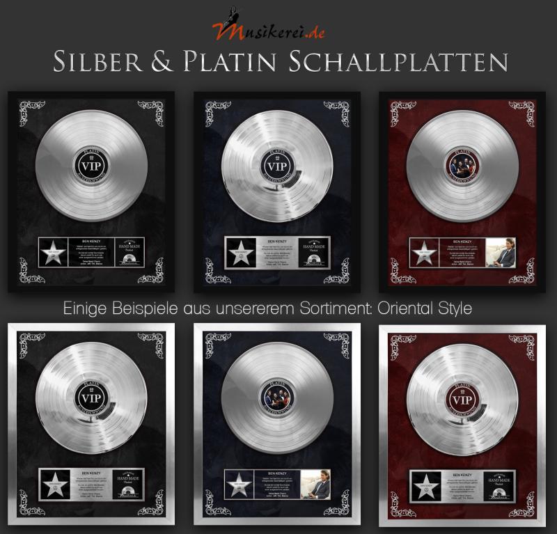 Silber-Platin Schallplatte - Oriental Style